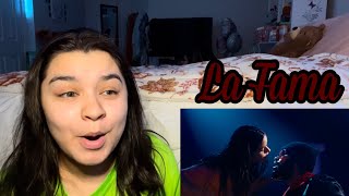 La Fama  Rosalia ft The Weeknd REACCIONREACTION  Dariana Rosales [upl. by Mazlack]