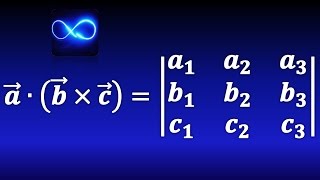 45 Triple producto escalar Producto mixto fórmula ejemplos demostración  Cálculo vectorial [upl. by Orlena]