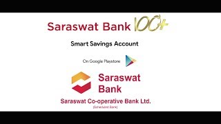 Open Smart Savings Account with Saraswat Bank 100 [upl. by Demott292]