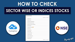 How to check Sector Wise or Indices Stocks in NSE India website  NSE  Indian Stock Market  2021 [upl. by Laet]