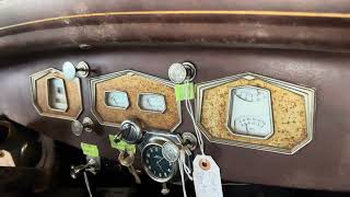 1931 Hupmobile Century Eight Model L Sedan Cold Start and Driving POV Part 1 [upl. by Aron]