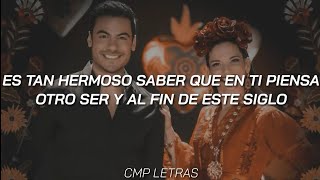 Natalia Jiménez y Carlos Rivera  El Destino con letra [upl. by Daffodil]