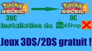 TUTO Installation de Freeshop JEUX GRATUITS 3DS LE FREESHOP EST MORT [upl. by Surovy]