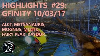 Rocket League Highlights 29 Gfinity 100317 [upl. by Hsirrap]