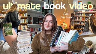 the ULTIMATE autumn book video  book unboxings book shopping amp bookshelf reorganisation [upl. by Nyliret]