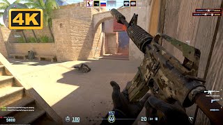 Counter Strike 2 Gameplay 4K No Commentary [upl. by Allekim]