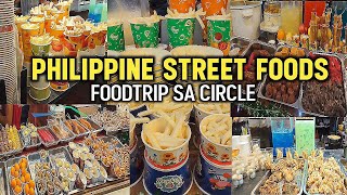 ULTIMATE QUEZON CITY MEMORIAL CIRCLE FOODTRIP  FLEET STREET FOOD PARK PHILIPPINE STREET FOODS [upl. by Gaw]