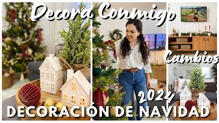 🌲 Decoración de Navidad 2024 ♥️ Estrenando Arbol y mueble de TV  Ideas para decorar la Sala y Pino [upl. by Erodasi989]