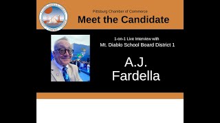 Candidate Interview AJ Fardella [upl. by Anceline]