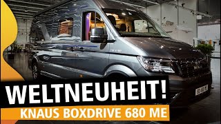 KNAUS BoxDrive 680 ME 2022  NEUES KastenwagenWohnmobil auf MAN  ROOMTOUR [upl. by Igal]