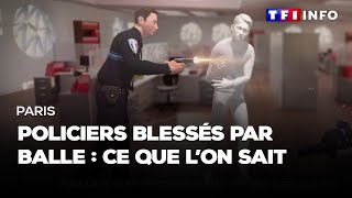 Policiers blessés par balle dans un commissariat de Paris  ce que lon sait [upl. by Gasparo]