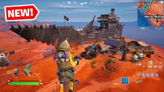 Fortnite Chapter 5 Season 3 New Map Changes Locations Nitrodrome Brutal BeachHead Redline Rig [upl. by Ardnasela]