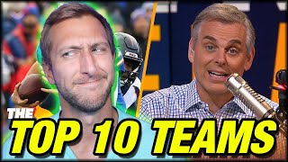 Reacting to Colin Cowherds First Herd Hierarchy  Week 5 NFL Power Rankings [upl. by Traweek316]