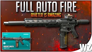 The Best Full Auto Shotgun The Riveter Warzone Class Setup [upl. by Bruis]