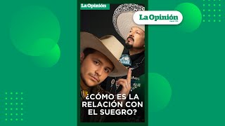 Christian Nodal revela cómo es su relación con Pepe Aguilar  La Opinión [upl. by Martz682]