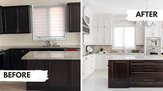 Before amp After 2024 Transitional Kitchen Makeover  Thermador Kitchen Appliances  Toronto Canada [upl. by Lrem]