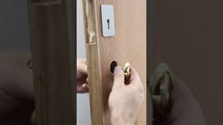 How to install Simpled Night Latch Smart Lock in less than 5 minutes [upl. by Fregger]