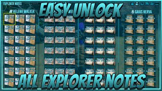 Get All Explorer Notes In Ark Survival Evolved [upl. by Samtsirhc]