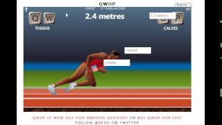 QWOP  genetic algorithm [upl. by Ellecrad]