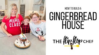 How to Build a Gingerbread House with Pampered Chefs Bake amp Build Kit [upl. by Ramona]