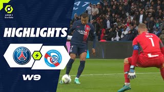 PARIS SAINTGERMAIN  RC STRASBOURG ALSACE 3  0  Highlights  PSG  RCSA  20232024 [upl. by Mathre]