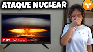 SE VA ACABAR EL MUNDO ALERTA NUCLEAR BROMA PESADA A MI HERMANA Así reacciono [upl. by Aiem392]