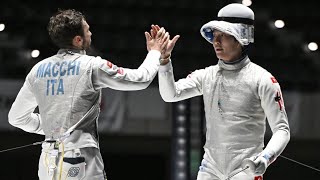 2024 Takasaki  SEMIFINAL  Cheung Ka Long Hong Kong v Filippo Macchi Italy  Fencing World Cup [upl. by Fagen765]