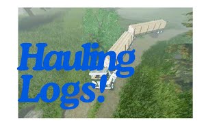 Hauling Logs On A Rough Trail  APM  Roblox [upl. by Converse]