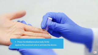 Medlance Plus Safety Lancets Instruction For Use [upl. by Ri214]