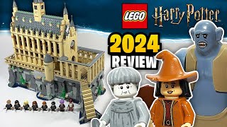 LEGO Harry Potter Hogwarts Castle The Great Hall 76435  2024 Set Review [upl. by Brittan]