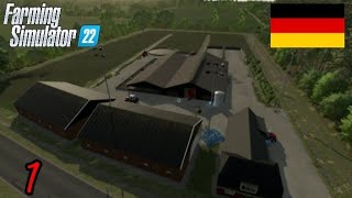 Een groot melkveebedrijf bouwen in Duitsland  Ostseeküste 22  farming simulator 22  1 [upl. by Neelak]