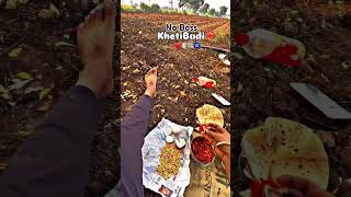 Apni khetibadi trending funny reels farmer india funny trending shorts [upl. by Niles380]