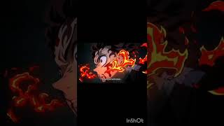 tanjiro power full mode demonslayer anime tanjiro shortsfeed [upl. by Adekam]