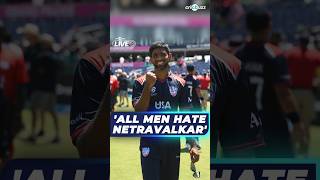 Blast from the past 🤩 SaurabhNetravalkars tryst with history amp CricbuzzLive USAvPAK CBShorts [upl. by Jempty992]