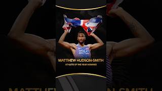 Mens European Athlete of the Year nominee ✨ Vote for Matthew HudsonSmith 🇬🇧 on the EA website [upl. by Selimah]