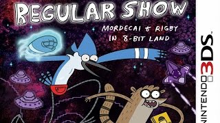 Regular Show Mordecai and Rigby in 8Bit Land Gameplay Nintendo 3DS 60 FPS 1080p [upl. by Adnauqahs335]