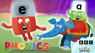 Alphablocks  Learn to Read  60 Mins of Spelling  Phonics for Kids [upl. by Nylaehs210]