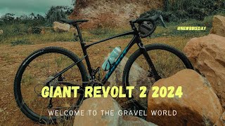 Giant Revolt 2 2024  Quick bike check and review Tagalog [upl. by Ahsaetan]