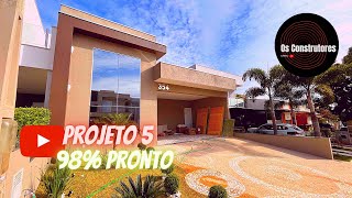 PROJETO 5 E34  Pronta  Faltando muito pouco para concluírmos acompanhe mais esse tour [upl. by Farley379]