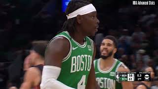 Nikola Jovic 11 pts 9 reb 6 ast vs Boston Celtics  20240424 [upl. by Dori]