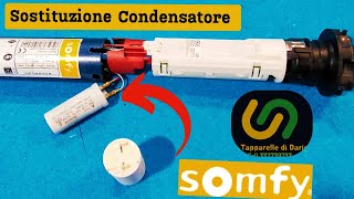 Motore Somfy tapparelle come sostituire il condensatore con meno di 10 euro 😉 [upl. by Hsizan]