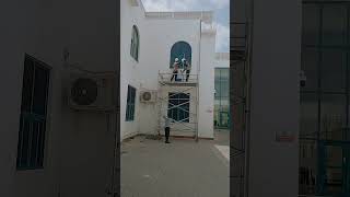 Scaffolding Glass Cleaning would viralvideos dubai [upl. by Christal]