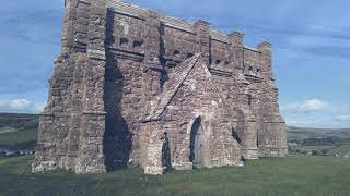 St Catherines Chapel Abbotsbury Dorset 4k Drone footage [upl. by Rehttam]