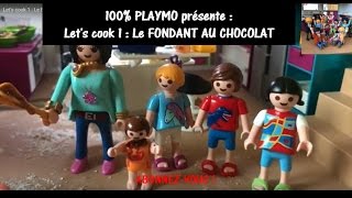 Lets cook 1  Le FONDANT AU CHOCOLAT [upl. by Nolyar]