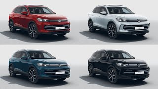 New 2024 VW Tiguan  COLORS [upl. by Ellekcim]