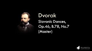 PIANISTA Mobile Dvorak Slavonic Dances Op46 B78 No7 Master [upl. by Spada]