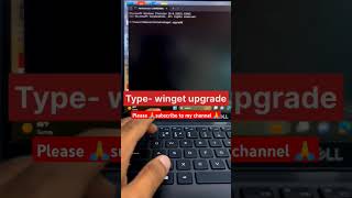 One Command to Upgrade All Your Apps Winget Explained 💻 shorts short windows tech technology [upl. by Sybley78]