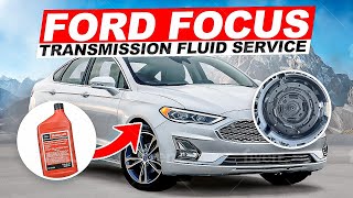 Ford Focus Powershift Trans Fluid Change [upl. by Orling]