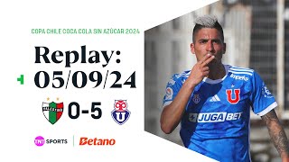 TNT Sports Replay  Palestino 05 Universidad de Chile  Copa Chile CocaCola Sin Azúcar 2024 [upl. by Areic]