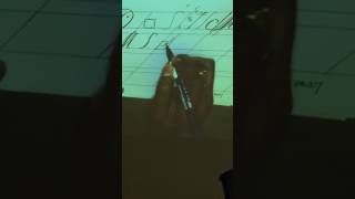 Copperplate Script Manual  a detailed explanation [upl. by Lyrad922]